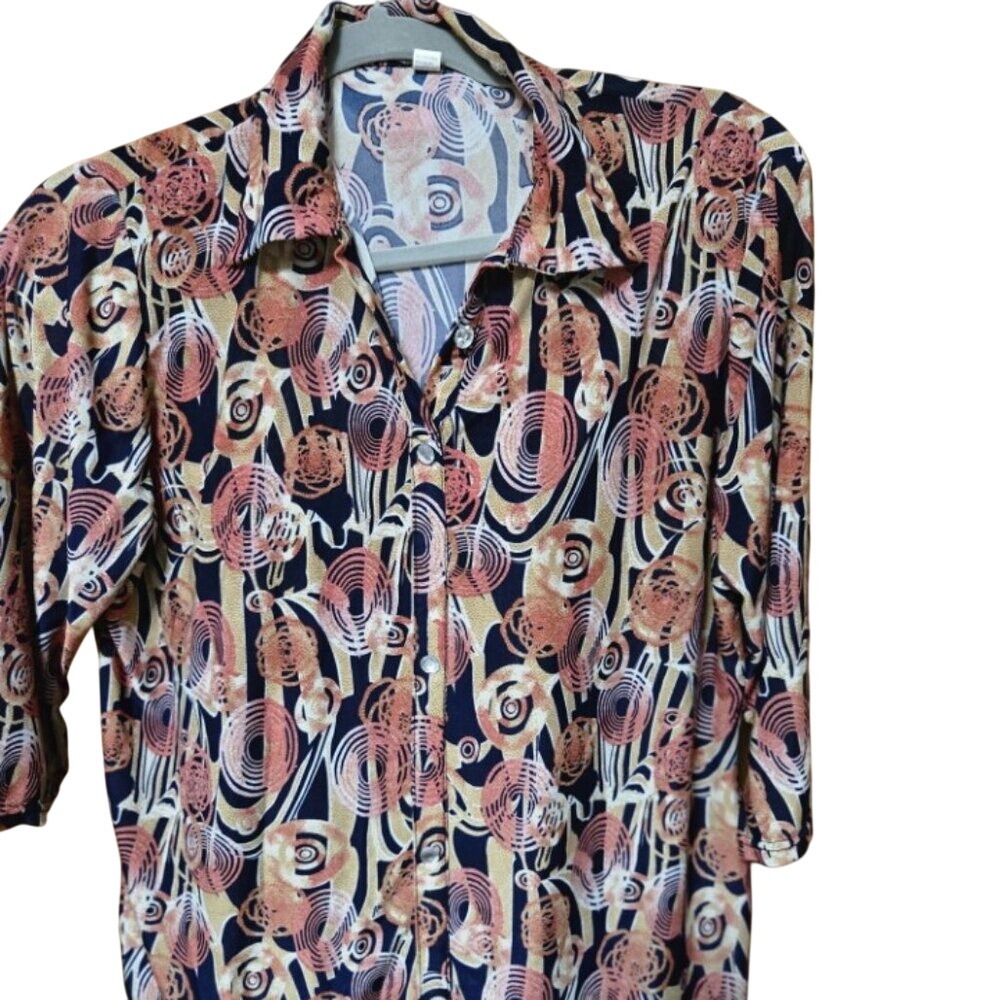 Retro‎ Vintage Style Blouse Size Small/Med